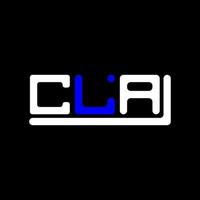 cla brev logotyp kreativ design med vektor grafisk, cla enkel och modern logotyp.