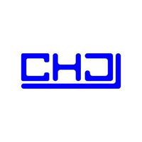 chj brev logotyp kreativ design med vektor grafisk, chj enkel och modern logotyp.