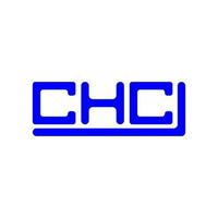 chc Brief Logo kreativ Design mit Vektor Grafik, chc einfach und modern Logo.