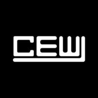 cw Brief Logo kreativ Design mit Vektor Grafik, cw einfach und modern Logo.