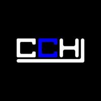 cch brev logotyp kreativ design med vektor grafisk, cch enkel och modern logotyp.