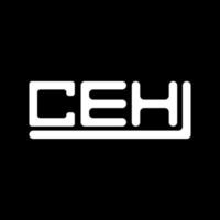 ceh brev logotyp kreativ design med vektor grafisk, ceh enkel och modern logotyp.