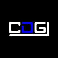 cdg Brief Logo kreativ Design mit Vektor Grafik, cdg einfach und modern Logo.