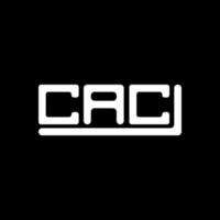 cac brev logotyp kreativ design med vektor grafisk, cac enkel och modern logotyp.