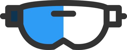 Vr-Brille-Vektor-Icon-Design vektor