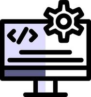 Code-Engineering-Vektor-Icon-Design vektor