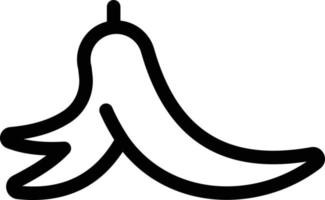 Banane schälen Vektor Illustration auf ein hintergrund.premium Qualität symbole.vektor Symbole zum Konzept und Grafik Design.