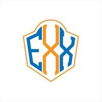 exx abstrakt Monogramm Schild Logo Design auf Weiß Hintergrund. exx kreativ Initialen Brief Logo. vektor