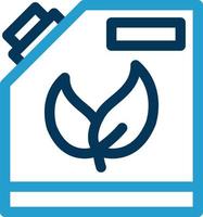 Biotreibstoff können Vektor Symbol Design