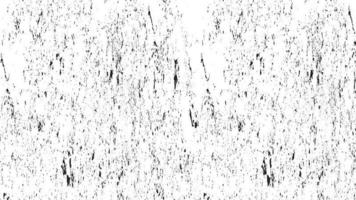 beunruhigte Overlay-Textur, Grunge-Hintergrund schwarz-weiß abstrakt, Vektor-beunruhigter Schmutz, Textur von Spänen, Rissen, Kratzern, Schrammen, Staub, Schmutz. vektor