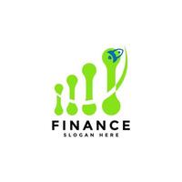 Geschäft Finanzen Logo Vorlage perfekt zum Ihre Geschäft und Unternehmen vektor
