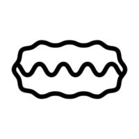 Eclair Symbol Design vektor