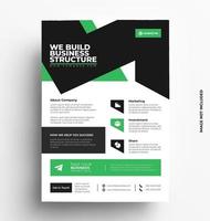 företags modern broschyr formgivningsmall. vektor