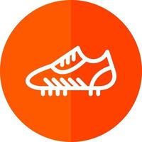 Fußballschuhe Vektor-Icon-Design vektor