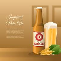 Imperial Pale Ale Produkt Vektor