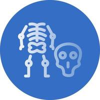 Osteologie-Vektor-Icon-Design vektor