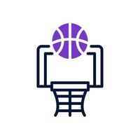 Basketball Symbol zum Ihre Webseite Design, Logo, Anwendung, ui. vektor