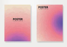 kreativ företag affisch design mall. modern rosa och lila affisch bakgrund. vektor