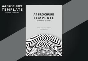 a4 Broschüre Hintergrund Design Vorlage Vektor, Flyer Vorlage zum Geschäft Hintergrund Layout im a4 Größe vektor
