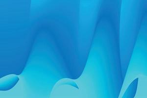 Blau Gradient Welle abstrakt Hintergrund. modern Poster mit Gradient 3d fließen Form. Innovation Hintergrund Design zum Landung Buchseite. Vektor