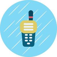 Walkie-Talkie-Vektor-Icon-Design vektor