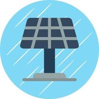 Solarpanel-Vektor-Icon-Design vektor