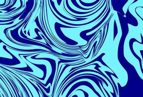 abstrakt blå marmor mönster, trä textur, vattenfärg marmor mönster. vektor bakgrund. trendig textilier, tyger, omslag. aqua bläck målning på vatten
