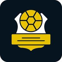 fotboll klubb vektor ikon design