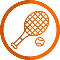 Tennis-Vektor-Icon-Design vektor