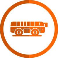 Bus-Vektor-Icon-Design vektor