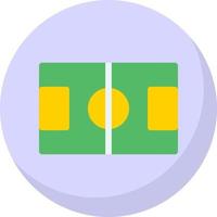 fotboll fält vektor ikon design