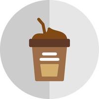 Frappuccino-Vektor-Icon-Design vektor