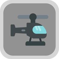 Hubschrauber-Vektor-Icon-Design vektor