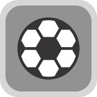 Fußball-Vektor-Icon-Design vektor