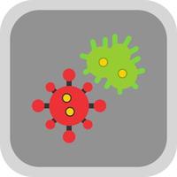 Mikroorganismen-Vektor-Icon-Design vektor