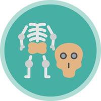 Osteologie-Vektor-Icon-Design vektor