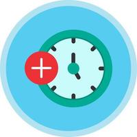 medicinsk klocka vektor ikon design