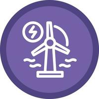Vektor-Icon-Design für erneuerbare Energien vektor