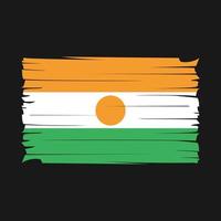 niger flagge vektor