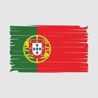 Portugal flagga vektor