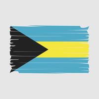 Bahamas flagga vektor