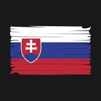 slowakei flagge vektor