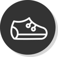 Babyschuhe Vektor-Icon-Design vektor