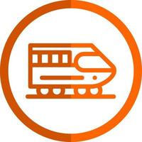 tåg vektor ikon design
