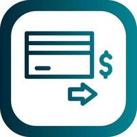 Vektor-Icon-Design für Kreditkartenzahlungen vektor