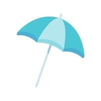 bunt Strand Regenschirme zum Schutz von Sommer- Strand Hitze. vektor