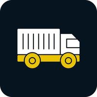 Fracht-LKW-Vektor-Icon-Design vektor