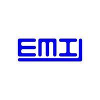 emi brev logotyp kreativ design med vektor grafisk, emi enkel och modern logotyp.