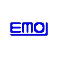 emo brev logotyp kreativ design med vektor grafisk, emo enkel och modern logotyp.