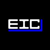eic Brief Logo kreativ Design mit Vektor Grafik, eic einfach und modern Logo.